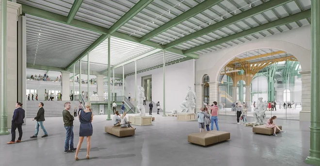 Grand Palais Foto arhiv Chatillon Architectes