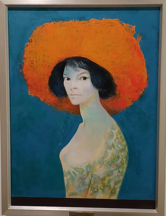 Leonor Fini - Avtoportret, 1968 Foto Boris Šuligoj