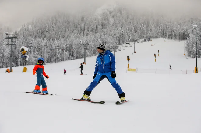 Zanesenjaki pred 60 leti niso vedeli, kakšne premike bo Kranjski Gori prinesla tekma. Foto Matej Družnik
