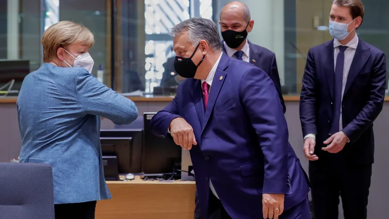 Fotografija: Odnosi med CDU in Fideszom ter Nemčijo in Madžarsko so kompleksni. FOTO: Olivier Hoslet/Reuters