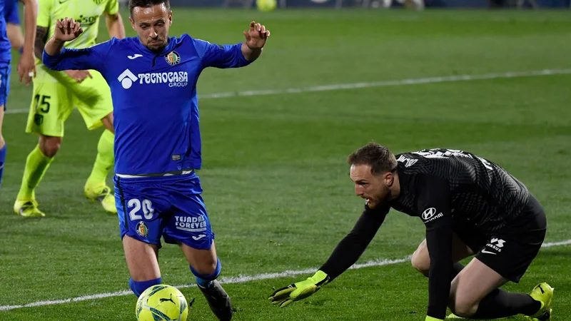 Jan Oblak je trinajstič v sezoni ostal nepremagan. FOTO: Pierre-philippe Marcou/AFP