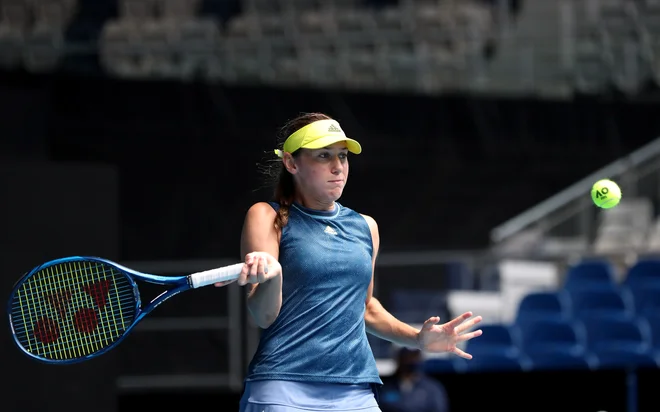 Kaja Juvan niza dobre rezultate in napreduje po lestvici WTA. FOTO: Asanka Brendon Ratnayake/Reuters