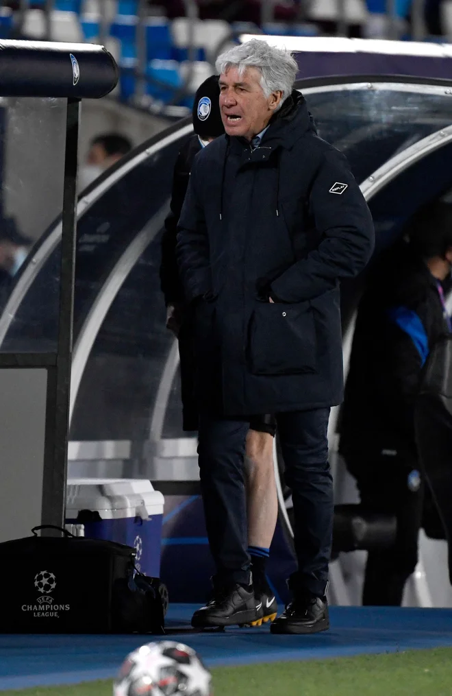 Gian Piero Gasperini ne obžaluje svojih odločitev. FOTO: Pierre-philippe Marcou/AFP