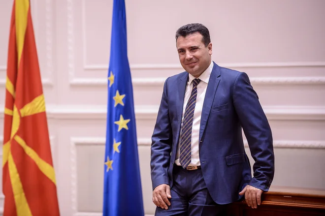 Severna Makedonija in celoten Zahodni Balkan nimata alternative članstvu v EU, je bil jasen predsednik vlade te države Zoran Zaev.<br />
Foto arhiv vlade Severne Makedonije