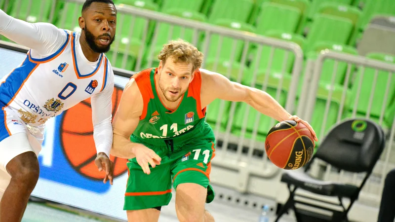 Fotografija: Od Jake Blažiča je letos veliko odvisno pri Cedeviti Olimpiji. FOTO: ABA