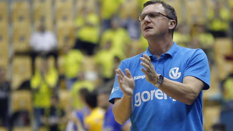 Fotografija: Zoran Jovičić uspešno vodi Gorenje v pokalu EHF. FOTO: Mavric Pivk