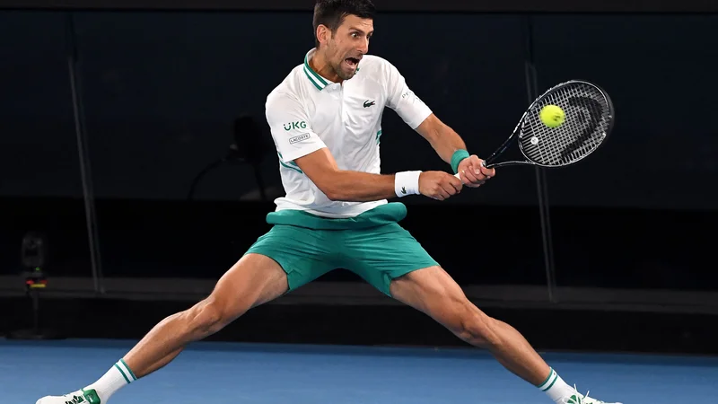 Fotografija: Novak Đoković je z naskokom najboljši igralec sezone. FOTO: William West/AFP