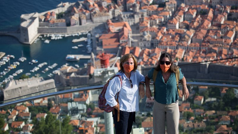 Fotografija: Agencije za velikonočne praznike omogočajo izlete v Dubrovnik. FOTO: Ivan Vuković/AFP
