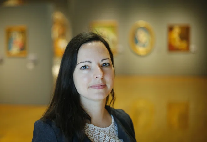 Podatki o Fortunatu Bergantu so po besedah avtorice razstave Katre Meke še vedno skopi, tako da bo pri razvozlavanju enigme dovolj dela tudi za prihodnje generacije umetnostnih zgodovinarjev. FOTO: Jože Suhadolnik/Delo