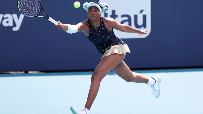 Fotografija: Venus Williams ni bila kos 89. igralki sveta. FOTO: Geoff Burke/Usa Today Sports