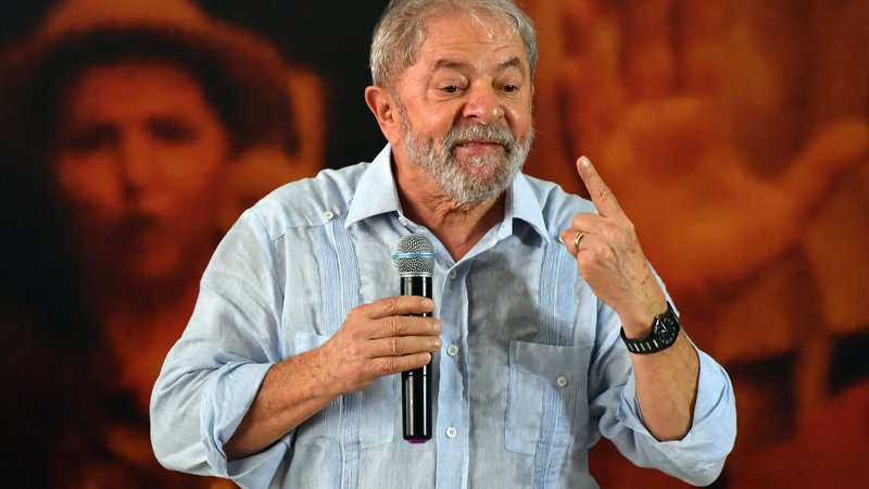 Fotografija: Nekdanji brazilski predsednik Luiz Inácio Lula da Silva. FOTO: Nelson Almeida/AFP