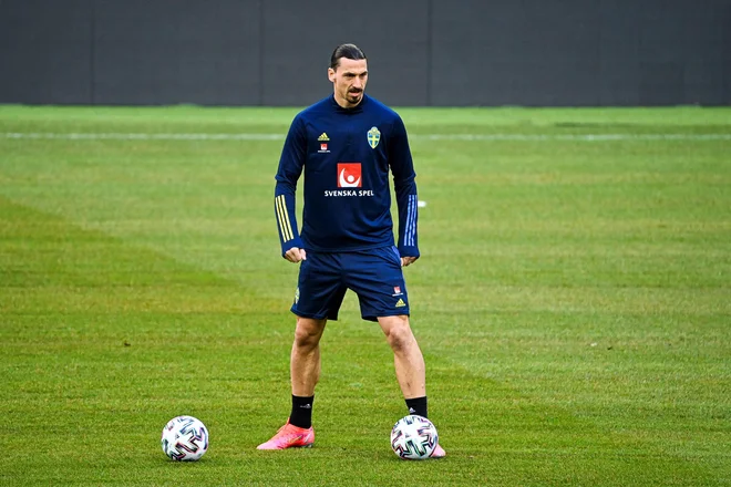 Ibrakadabra želi spet nogometno čarati za Švedsko. FOTO: Jonathan Nackstrand/AFP