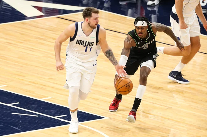 Luka Dončić ni imel svojega večera, a je Dallas kljub temu visoko zmagal. FOTO: David Berding/Usa Today Sports