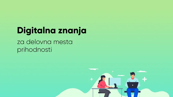 Nova pobuda &quot;Digitalna znanja za delovna mesta prihodnosti&quot; z brezplačnimi izobraževanji za ključna digitalna znanja. FOTO: Microsoft Slovenija