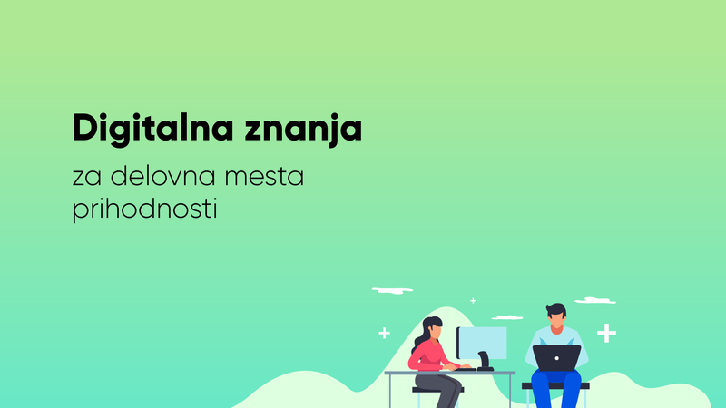 Fotografija: Nova pobuda "Digitalna znanja za delovna mesta prihodnosti" z brezplačnimi izobraževanji za ključna digitalna znanja. FOTO: Microsoft Slovenija