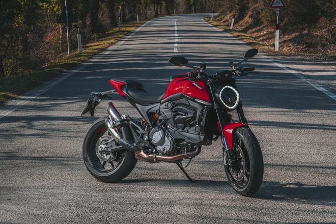 Novi ducati monster je izgubil nekatere tradicionalne poteze.<br />
Foto Ducati