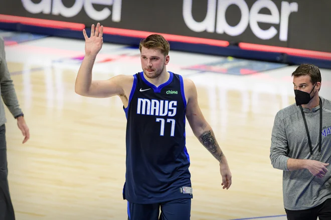 Dallas je v New Orleansu močno pogrešal slovenskega zvezdnika. FOTO: Jerome Miron/USA Today Sports