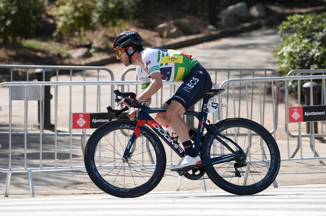 Adam Yates je bil nepremagljiv. FOTO: Josep Lago/AFP