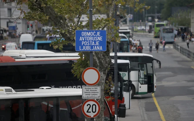 V prihodnje se bo zaradi staranja voznikov treba ukvarjati tudi z vprašanjem velikosti znakov in napisov. FOTO: Blaž Samec/Delo