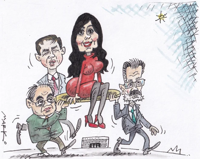 KARIKATURA: Marko Kočevar/Delo
