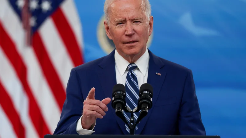 Fotografija: FILE PHOTO: U.S. President Joe Biden delivers remarks on the White House campus in Washington, U.S., March 29, 2021. REUTERS/Jonathan Ernst/File Photo
