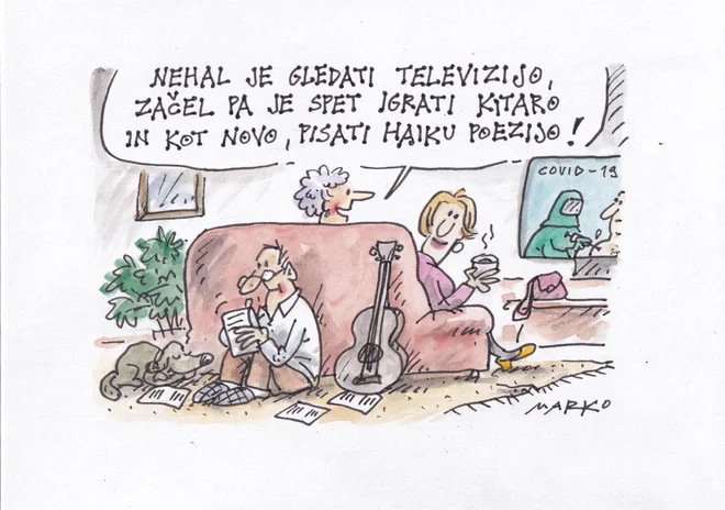 Karikatura Marko Kočevar