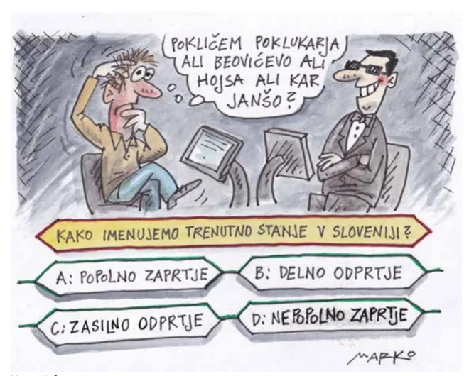KARIKATURA: Marko Kočevar
