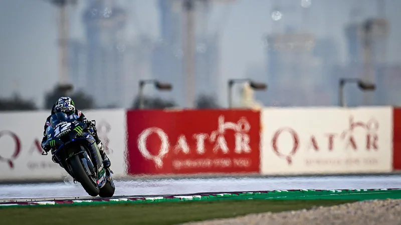 Fotografija: Maverick Viñales upa na novo zmago v Katarju. FOTO: MotoGP