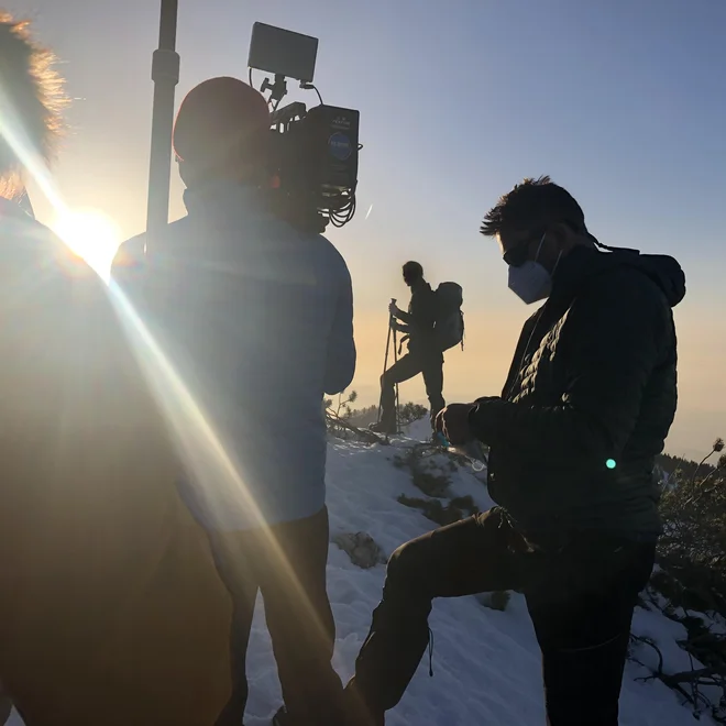 Naomi Watts je dober mesec dni pohajala po slovenskih vršacih. FOTO: IG