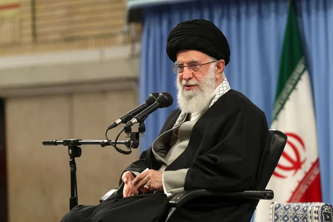 Vrhovni iranski voditelj Ali Hamenej. AFP PHOTO / HO / KHAMENEI.IR" Foto - Afp