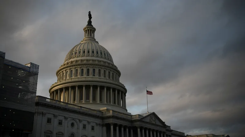 Fotografija: Washingtonski Capitol Hill. Foto Loren Elliott/Reuters