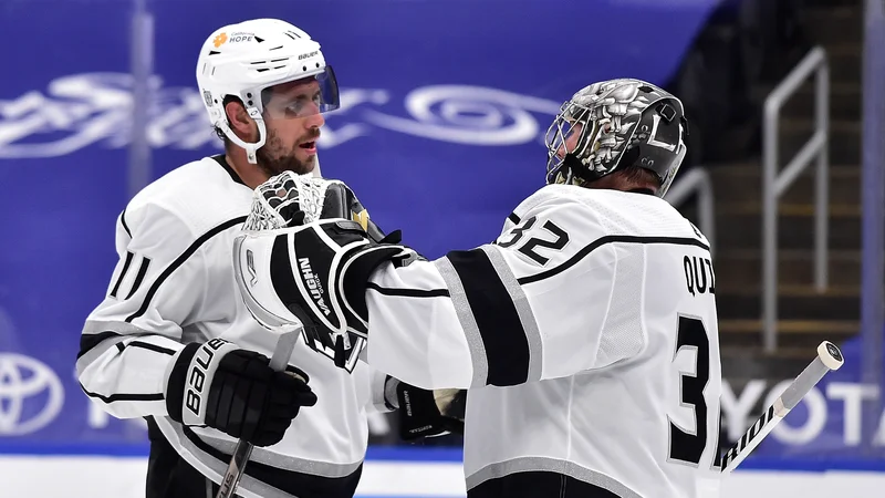 Fotografija: Anže Kopitar je s soigralci izgubil štiri izmed zadnjih petih tekem. FOTO: Jeff Curry/Usa Today Sports