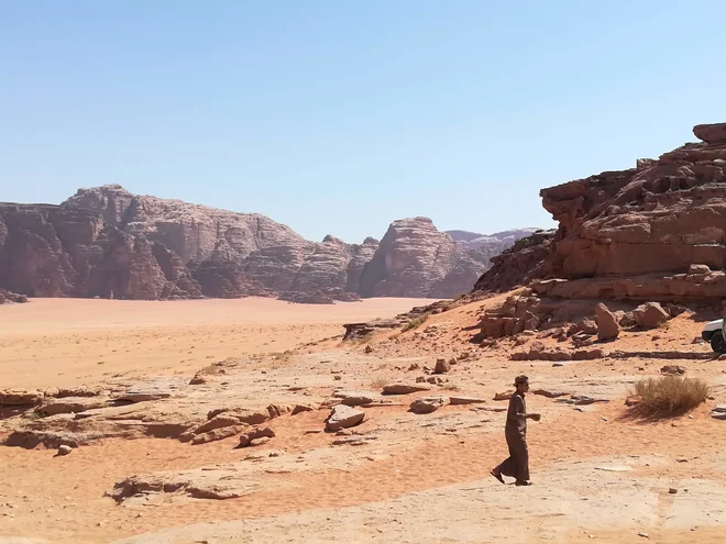 Wadi rum, puščava v Jordaniji, kjer je spet napeto. FOTO: Osebni Arhiv