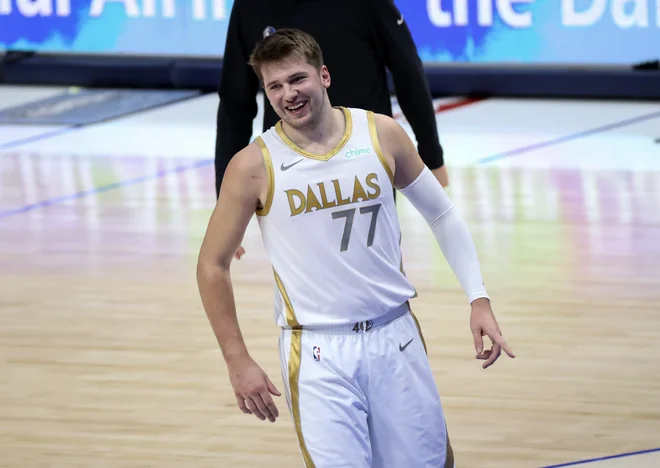 Luka je spet v odlični formi. FOTO: Kevin Jairaj/USA Today Sports