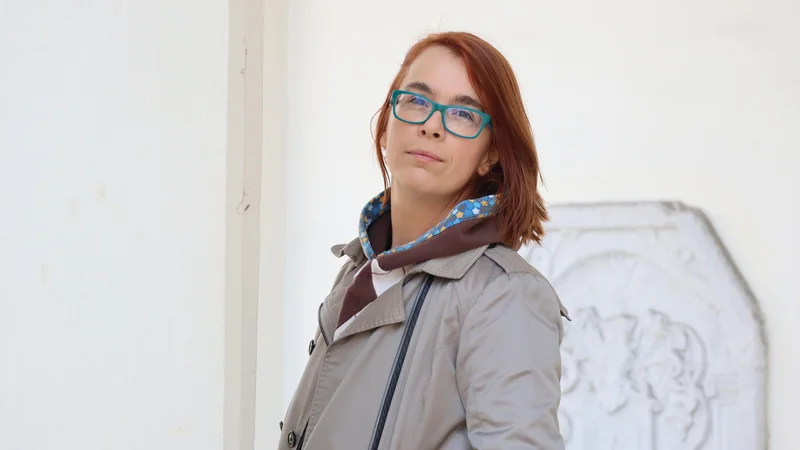 Fotografija: Po odločitvi strokovne komisije je letošnja dobitnica Grumove nagrade Maja Šorli za dramsko besedilo Tega okusa še niste poskusili. FOTO Helena Grahek