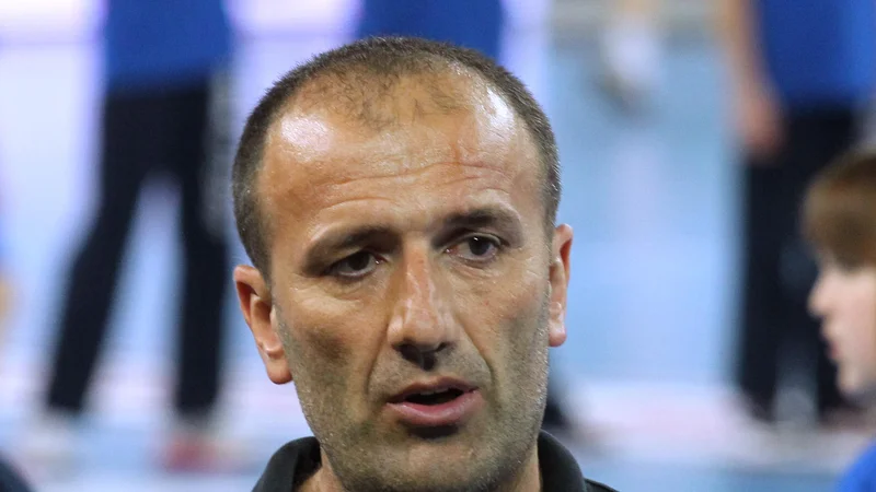 Fotografija: Dragan Adžić je v Sloveniji gostoval kot trener Budućnosti. FOTO: Blaž Samec