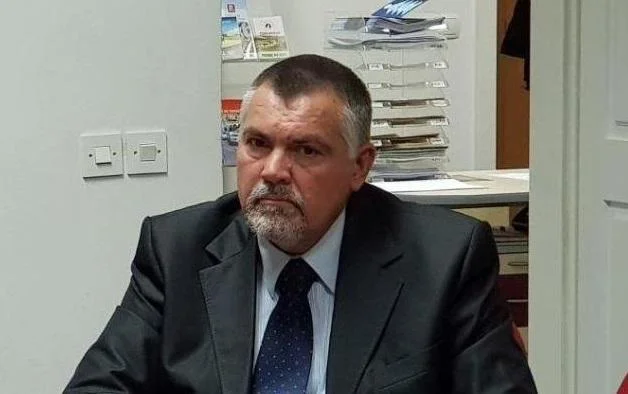Župan Občine Šentrupert Andrej Martin Kostelec, ki je bil izvoljen kot kandidat SDS in občino vodi prvi mandat, je potrdil odstop. FOTO:&nbsp;Tanja Jakše Gazvoda