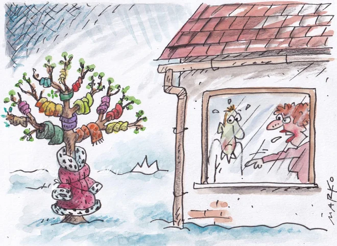 KARIKATURA: Marko Kočevar/Delo