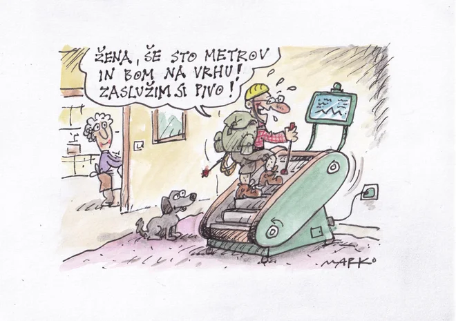 Karikatura Marko Kočevar