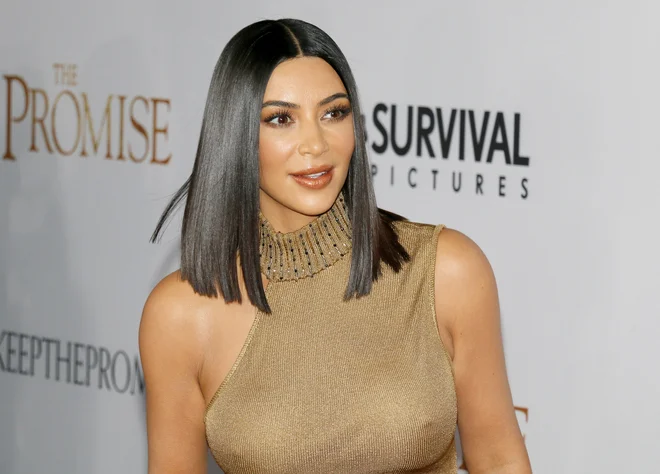 Novopečena milijarderka Kim Kardashian West na eni od filmskih premier aprila 2017. FOTO: Shutterstock