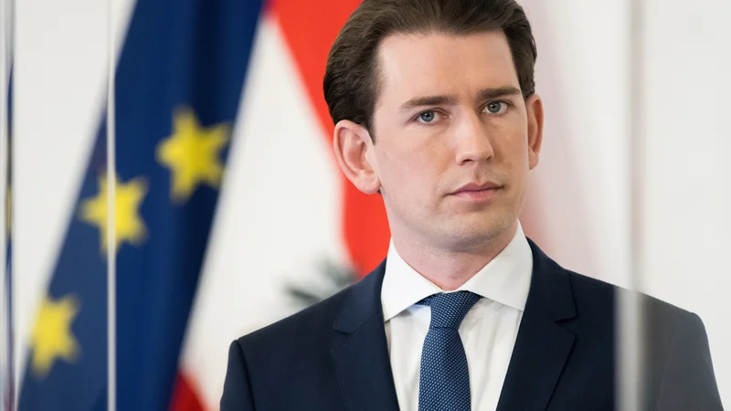 Fotografija: Avstrijski kancler Sebastian Kurz že dolgo ni več wunderkind.
FOTO: Lisi Niesner/Reuters