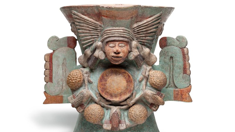 Fotografija: Kadilnica s figuro boginje Chalchiuhtlicue. FOTO Nacionalni muzej antropologije