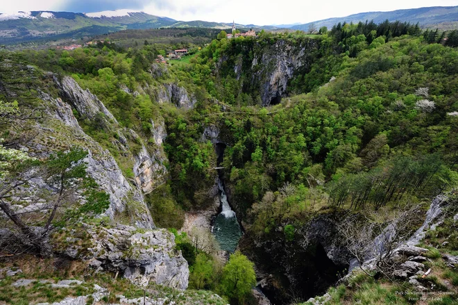 Škocjanske jame je pred pandemijo obiskalo več kot 200.000 obiskovalcev na leto. FOTO: Park Škocjanske jame