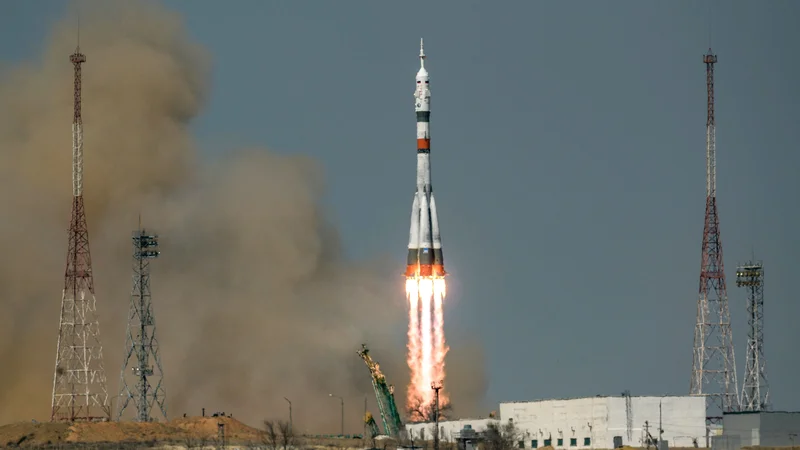 Fotografija: Sojuz MS-18 FOTO: NASA/Bill Ingalls/AFP