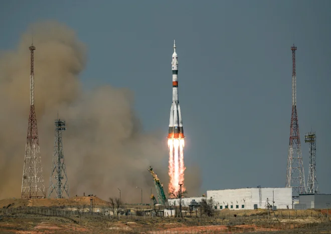 Sojuz MS-18 FOTO: NASA/Bill Ingalls/AFP