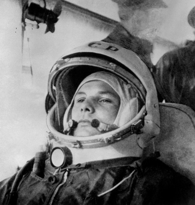 Jurij Gagarin je bil star 27 let, ko je poletel v vesolje. FOTO: AFP