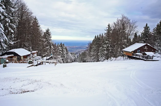 Smučišče na Arehu bo obratovalo do 18. aprila. FOTO: Tadej Regent/Delo
