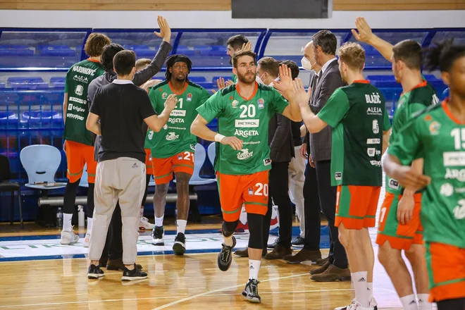 Cedevita Olimpija je premagala črnogorski urok. FOTO: ABA