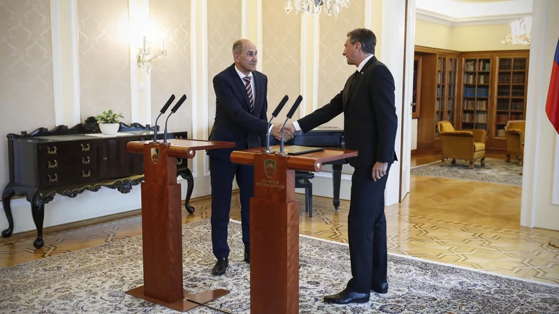 Fotografija: Zakaj sta Pahor in Janša prikimala secesionističnim težnjam Milorada Dodika, ni jasno. FOTO: Uroš Hočevar/Delo