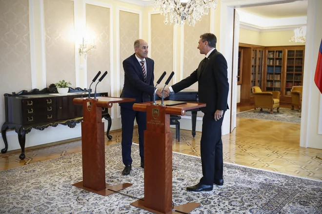 Zakaj sta Pahor in Janša prikimala secesionističnim težnjam Milorada Dodika, ni jasno.&nbsp;FOTO: Uroš Hočevar/Delo